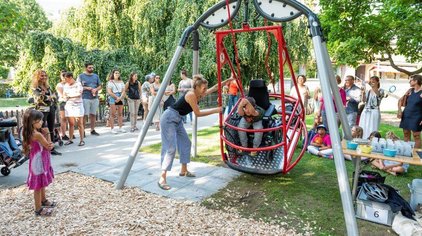inclusive playground equipment